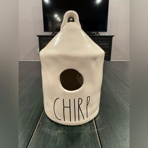 Rae Dunn Chirp Ceramic Birdhouse